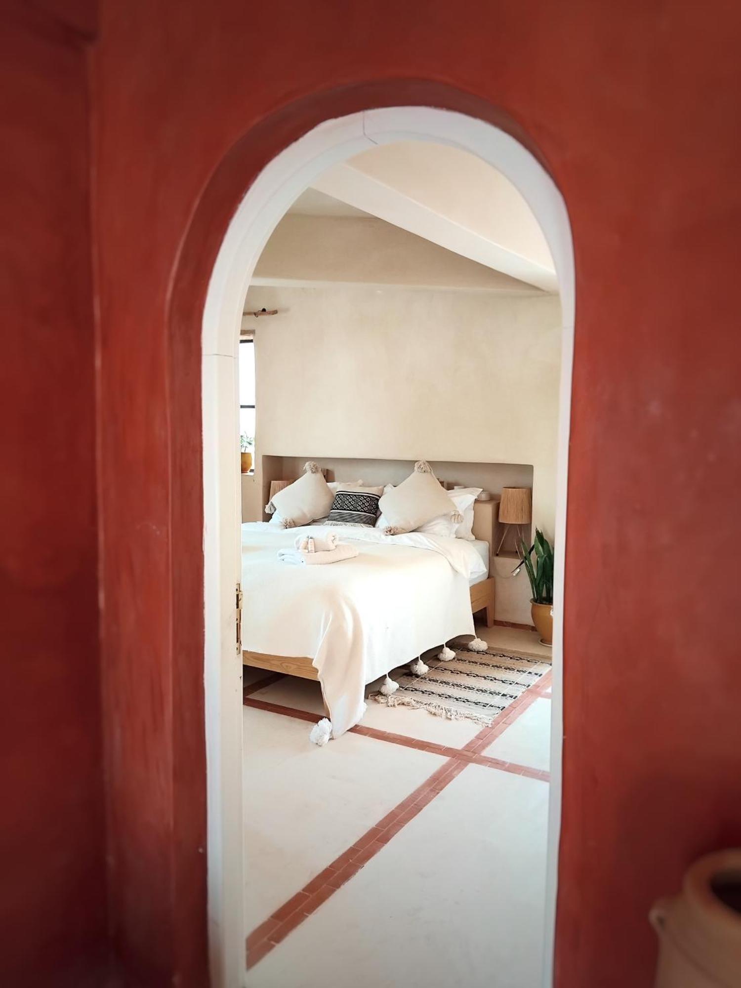 ホテル Le Hameau Des Cascades Aghanaje エクステリア 写真